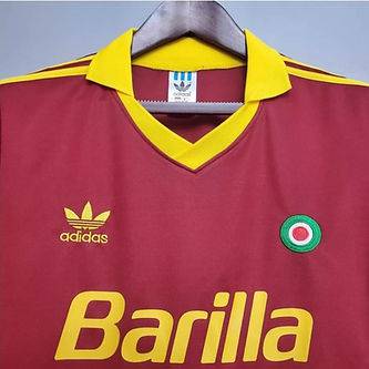 Retro Roma Home Shirt 1991/1992 - That Retro Shirt Store