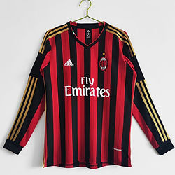 Retro AC Milan LS Home Shirt 2013/2014 - That Retro Shirt Store