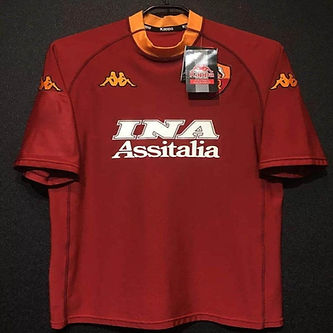 Retro Roma Home Shirt 2000/2001 - That Retro Shirt Store
