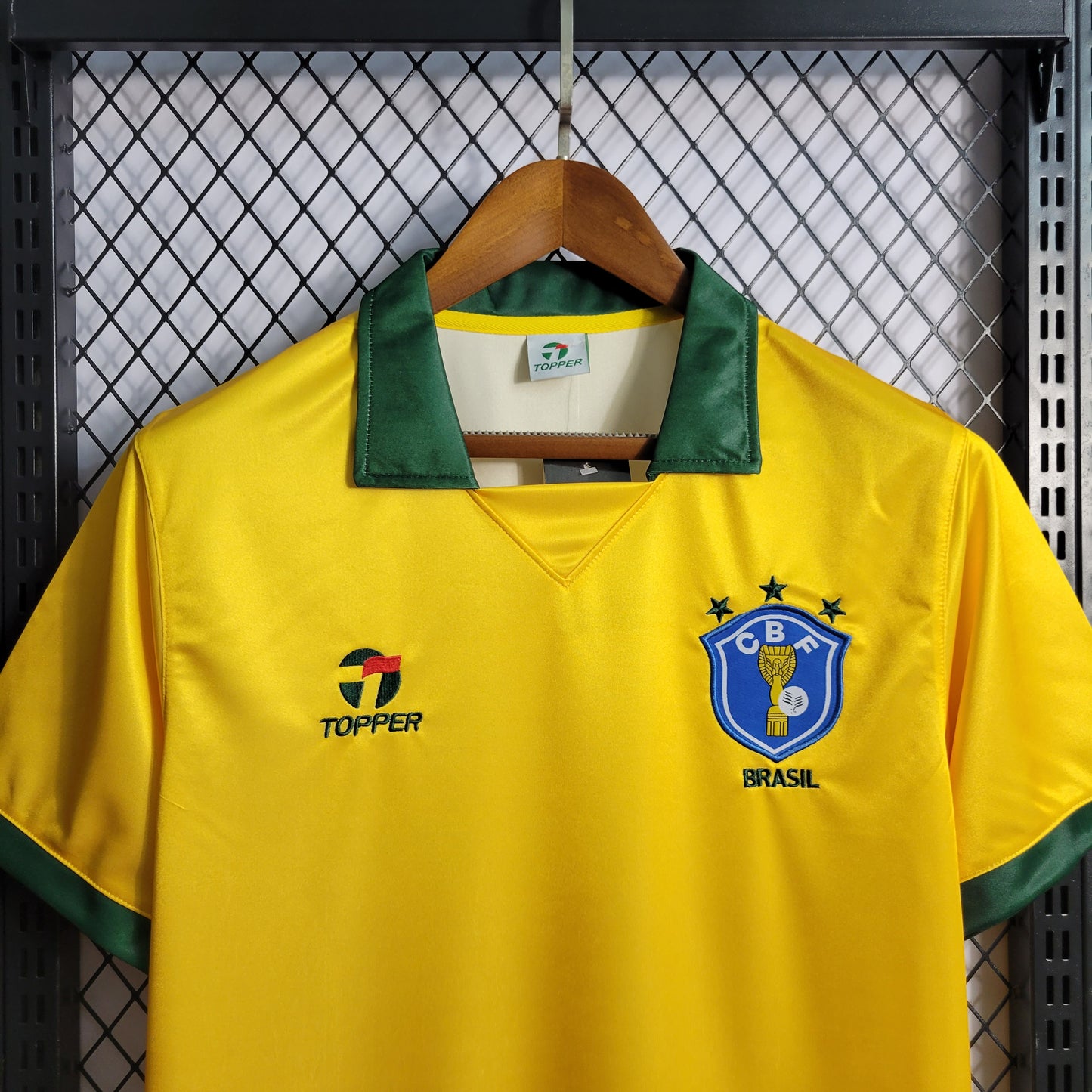 1988 1990 Brazil Home Shirt - That Retro Shirt Store