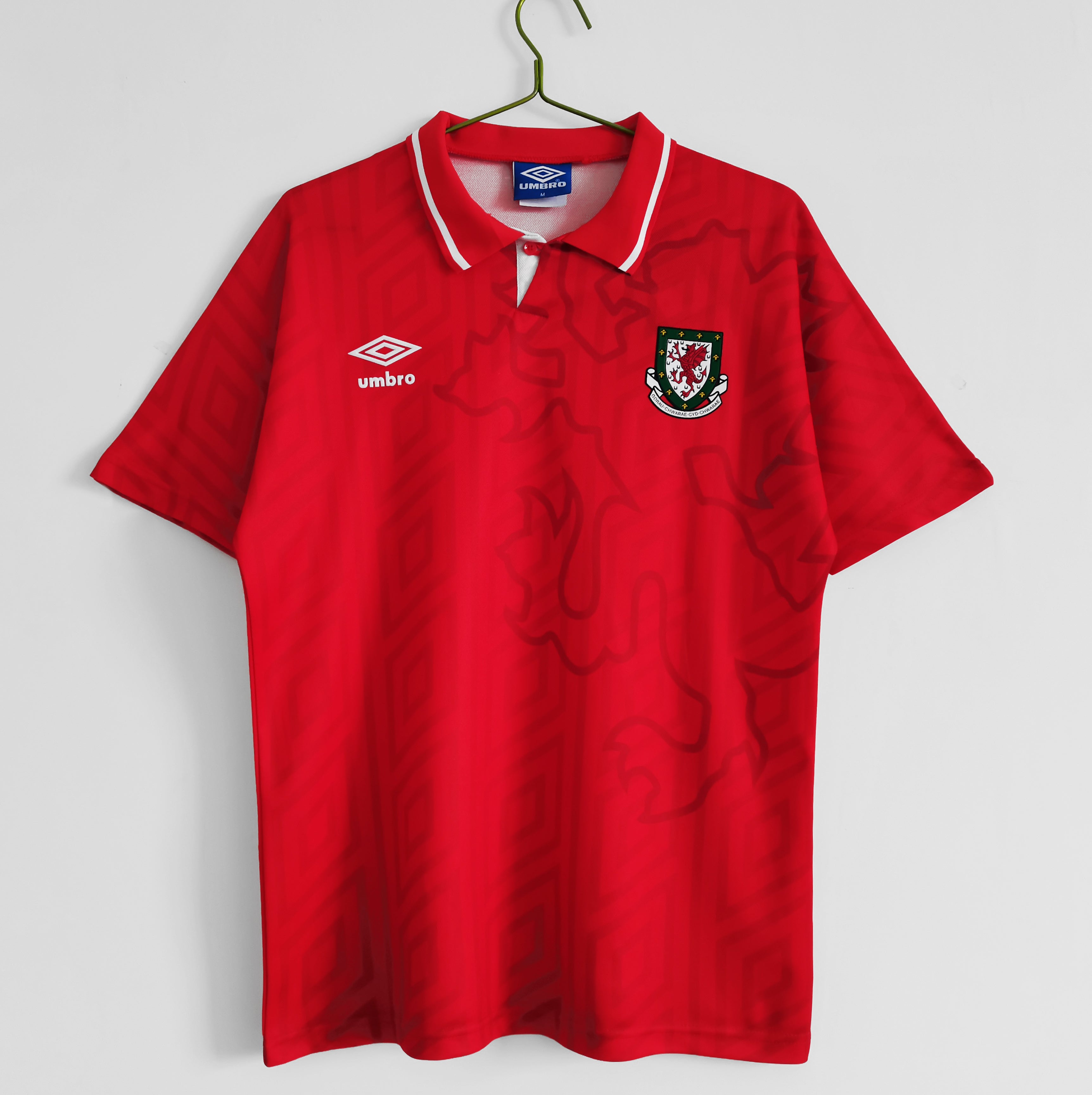 1992 1994 Wales Home Shirt - That Retro Shirt Store