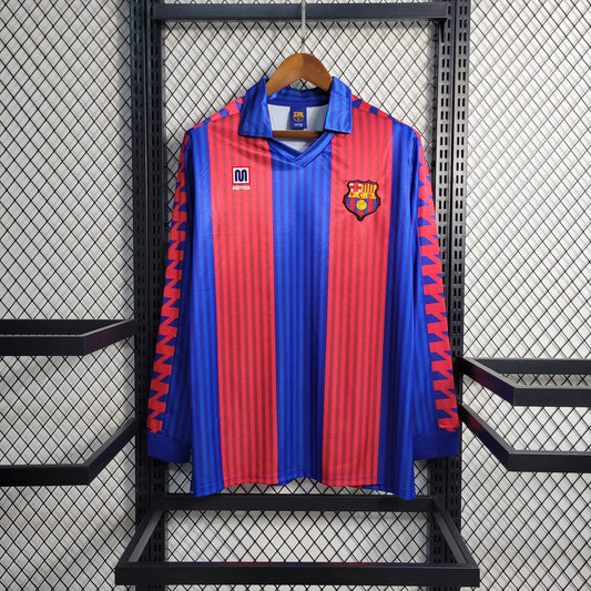 1992 FC Barcelona Home Short Sleeve Shirt - That Retro Shirt Store