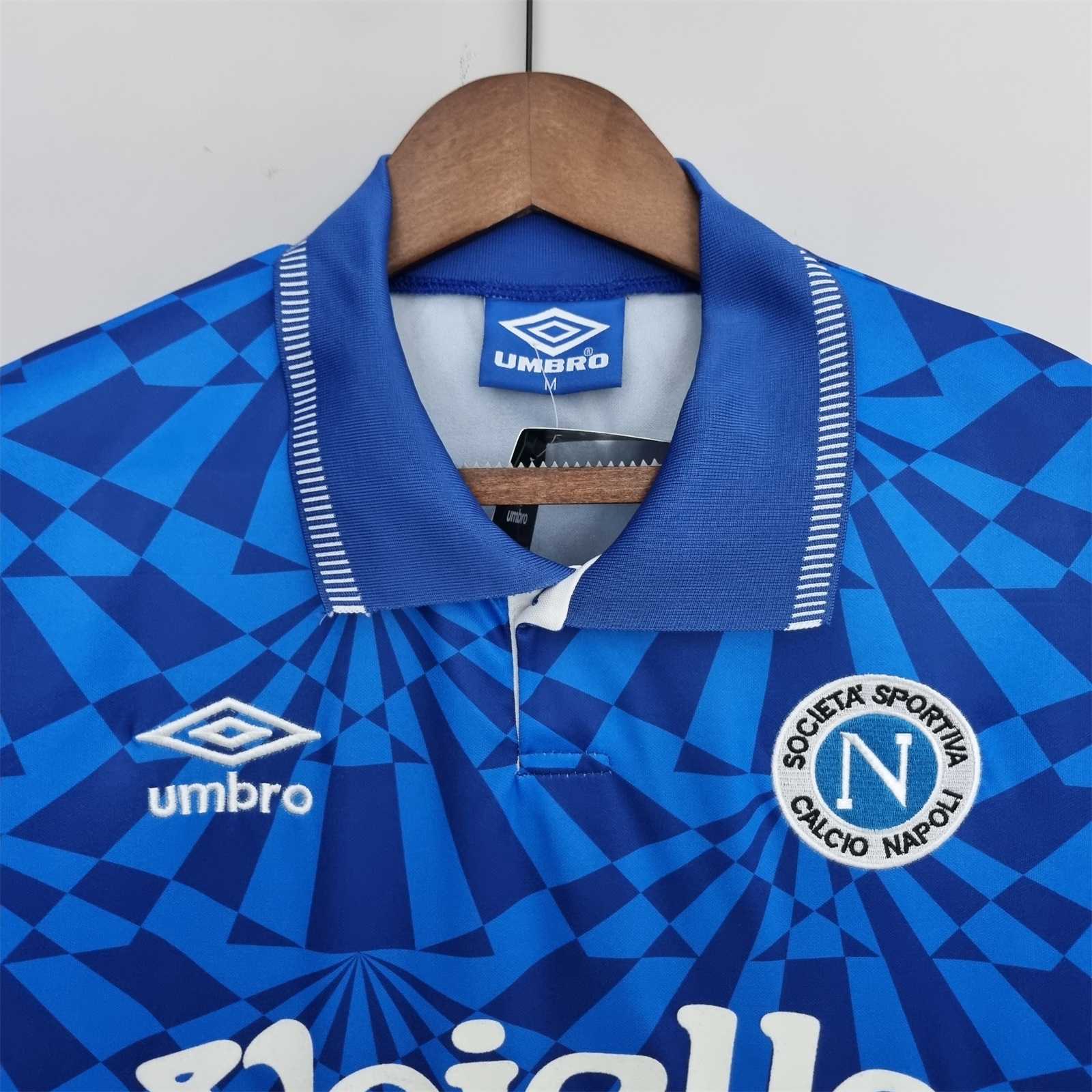 1991-1993 Napoli Home Shirt - That Retro Shirt Store