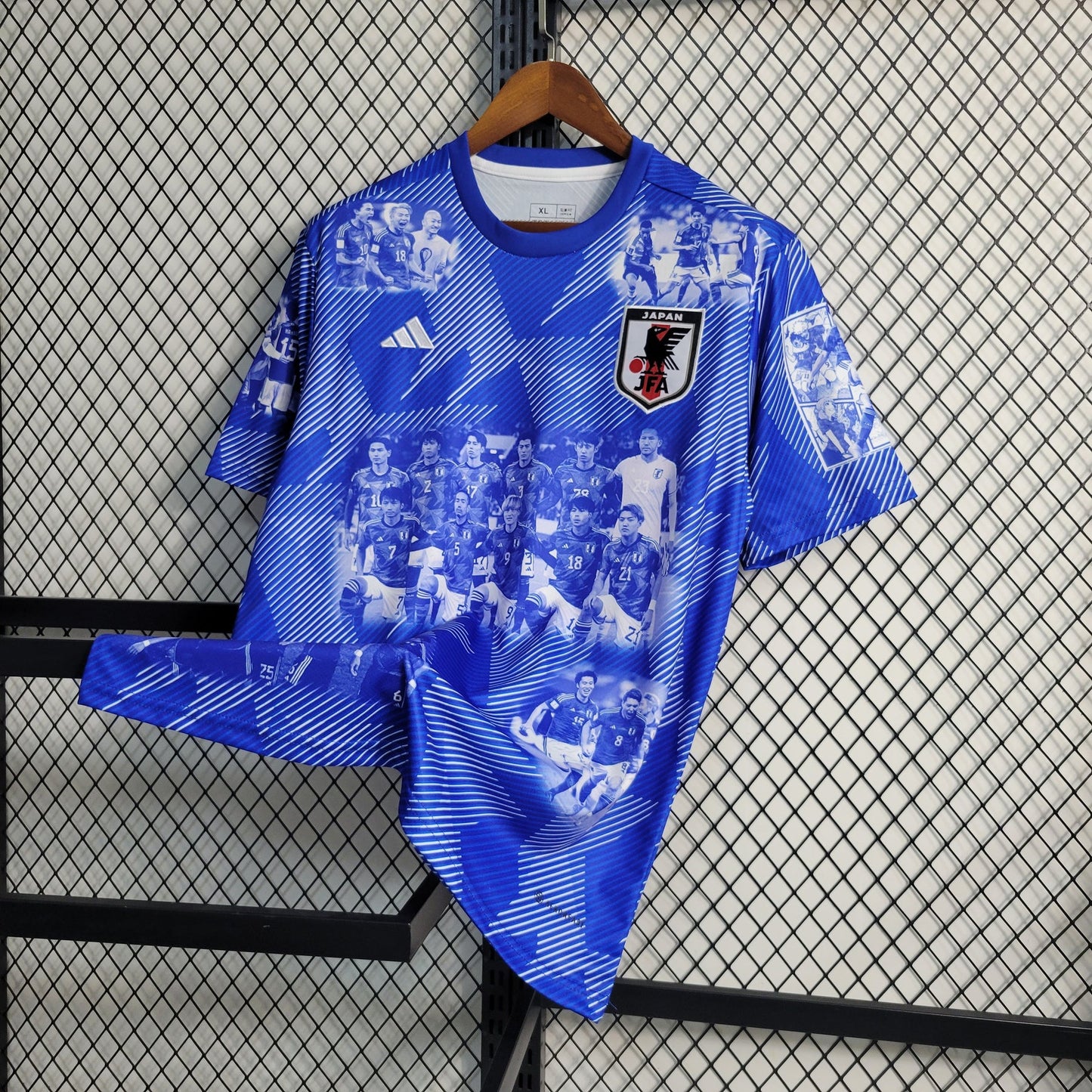 Japan Samurai Blue Shirt 2023