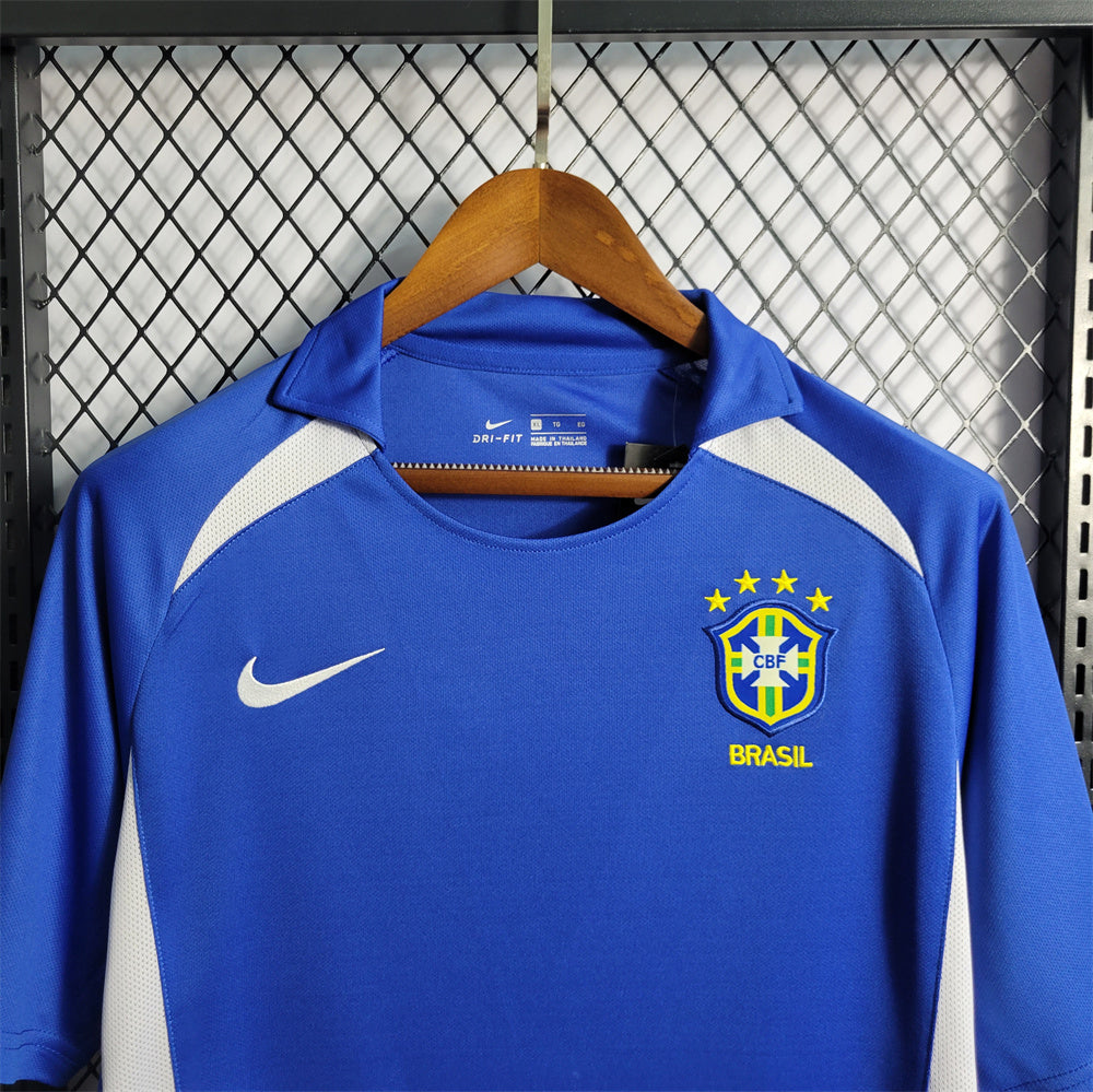 2002 Brazil World Cup Away Shirt - That Retro Shirt Store