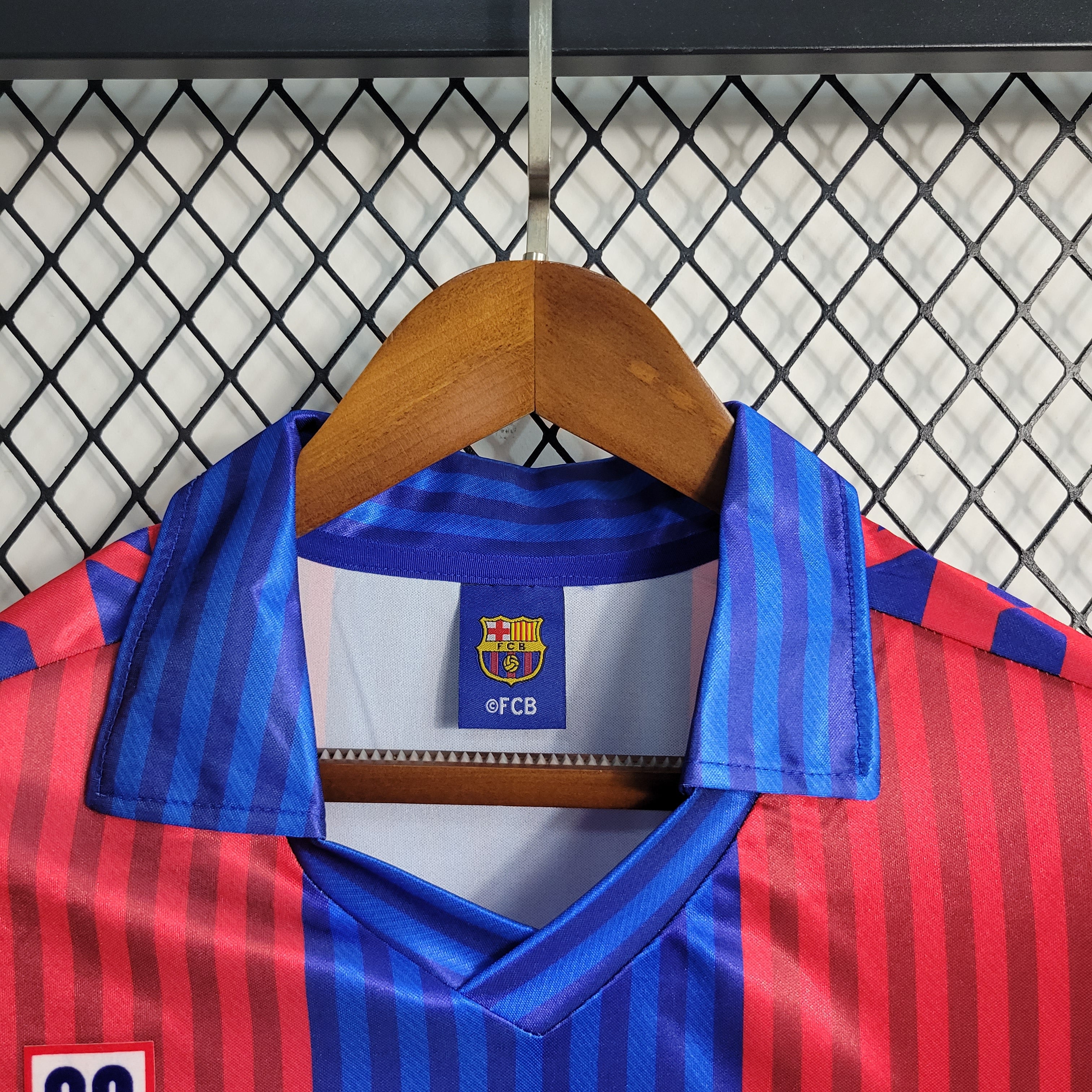 1992 FC Barcelona Home Short Sleeve Shirt - That Retro Shirt Store