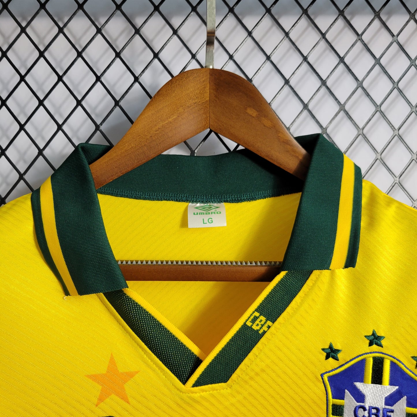 1994 Brazil Home Shirt - That Retro Shirt Store