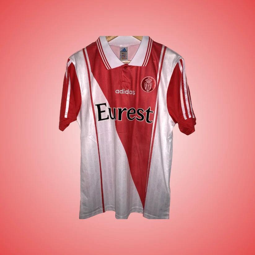 Retro AS Monaco Home Shirt 1996/97