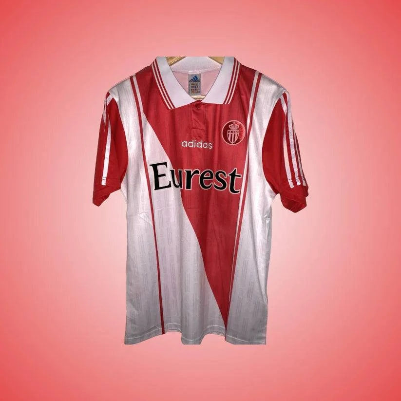 Retro AS Monaco Home Shirt 1996/97 - That Retro Shirt Store