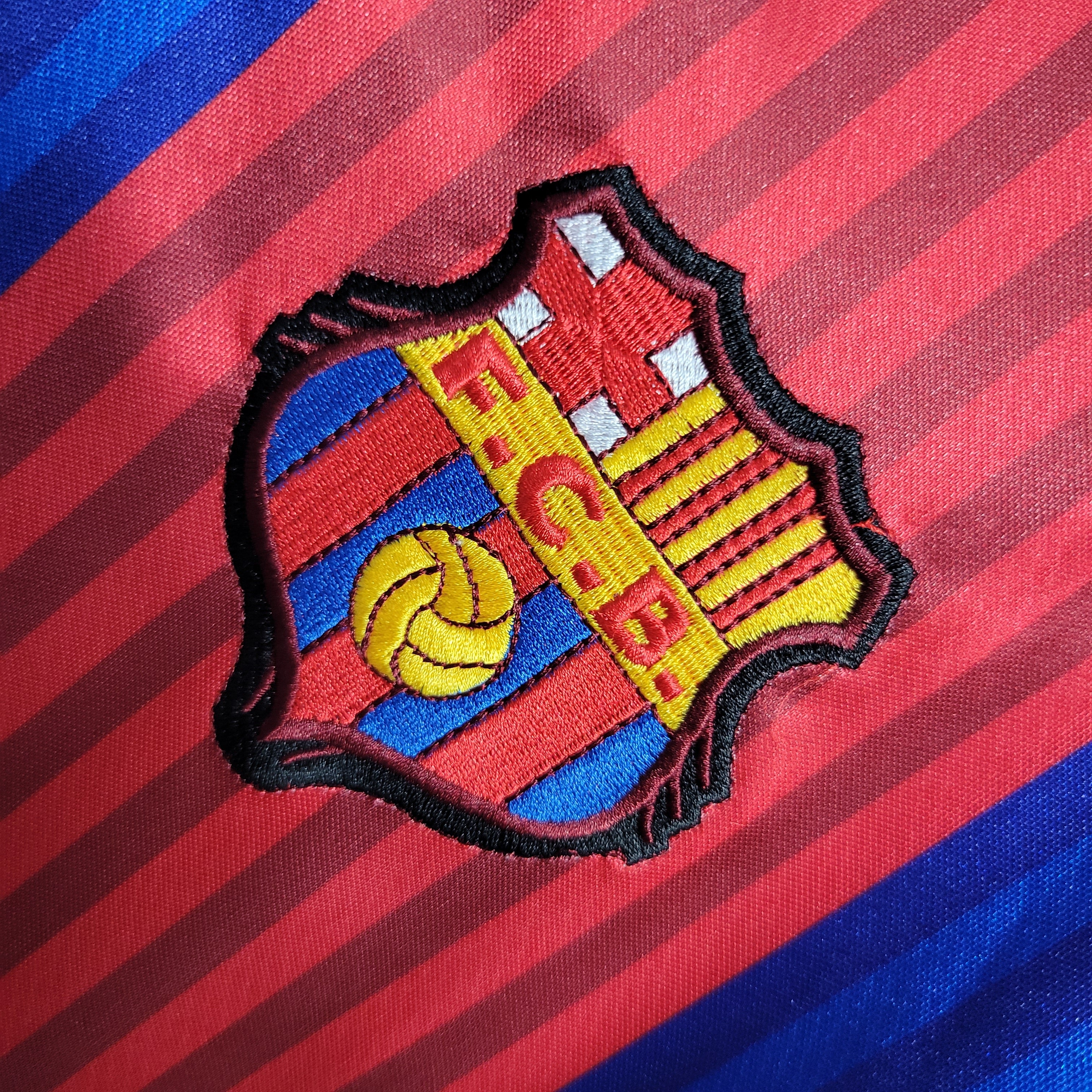 1992 FC Barcelona Home Short Sleeve Shirt - That Retro Shirt Store