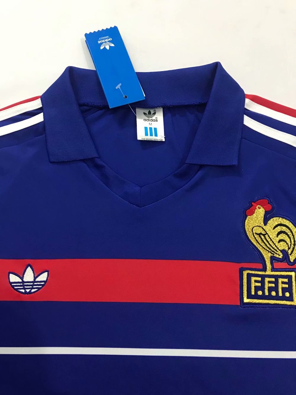 1984 1986 France Home  Shirt - That Retro Shirt Store