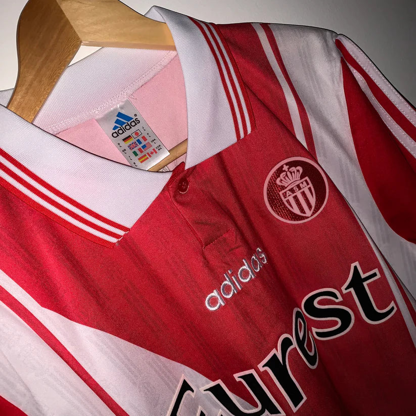 Retro AS Monaco Home Shirt 1996/97