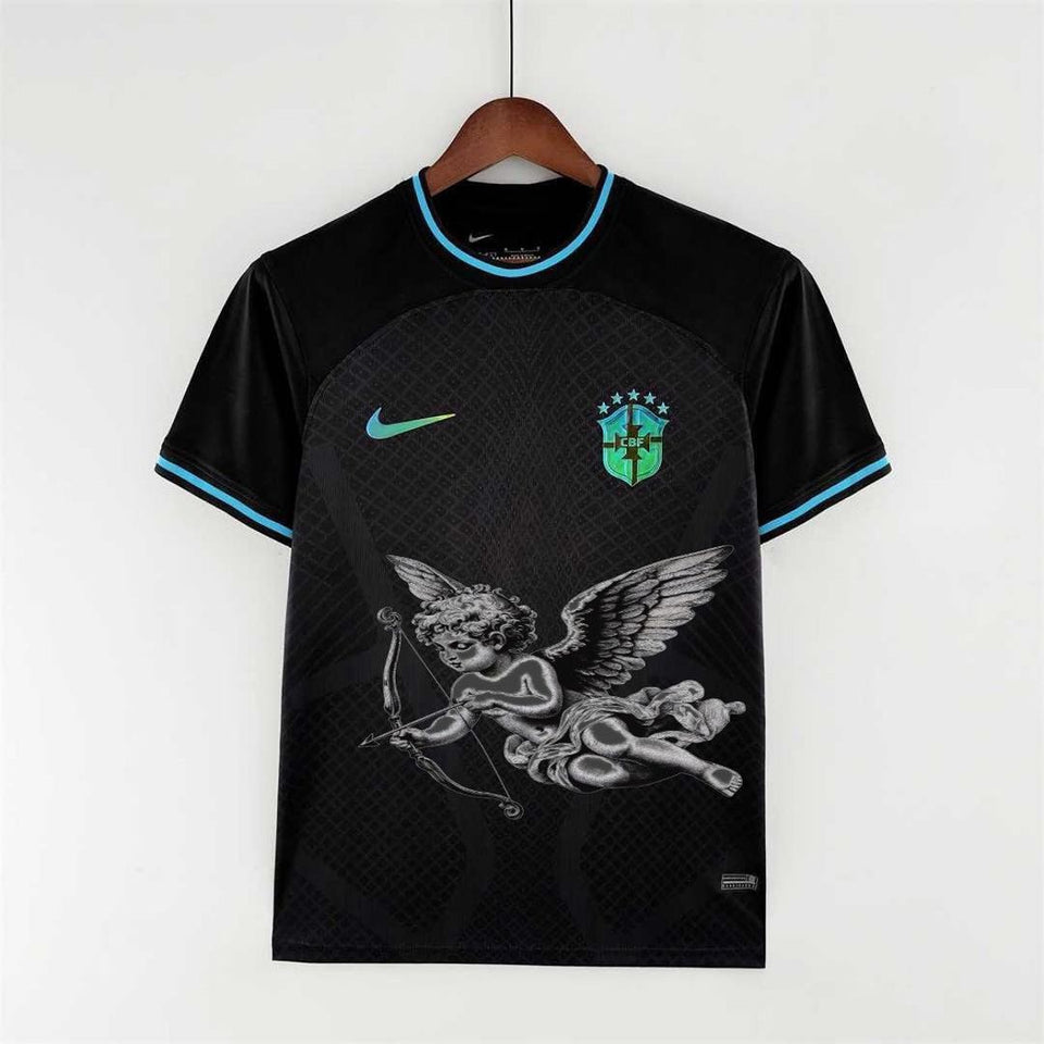 Brazil x Angel Black Shirt 2023/2024