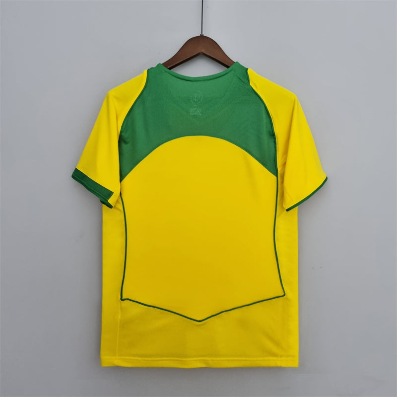 2004 2006 Brazil Home Shirt - That Retro Shirt Store