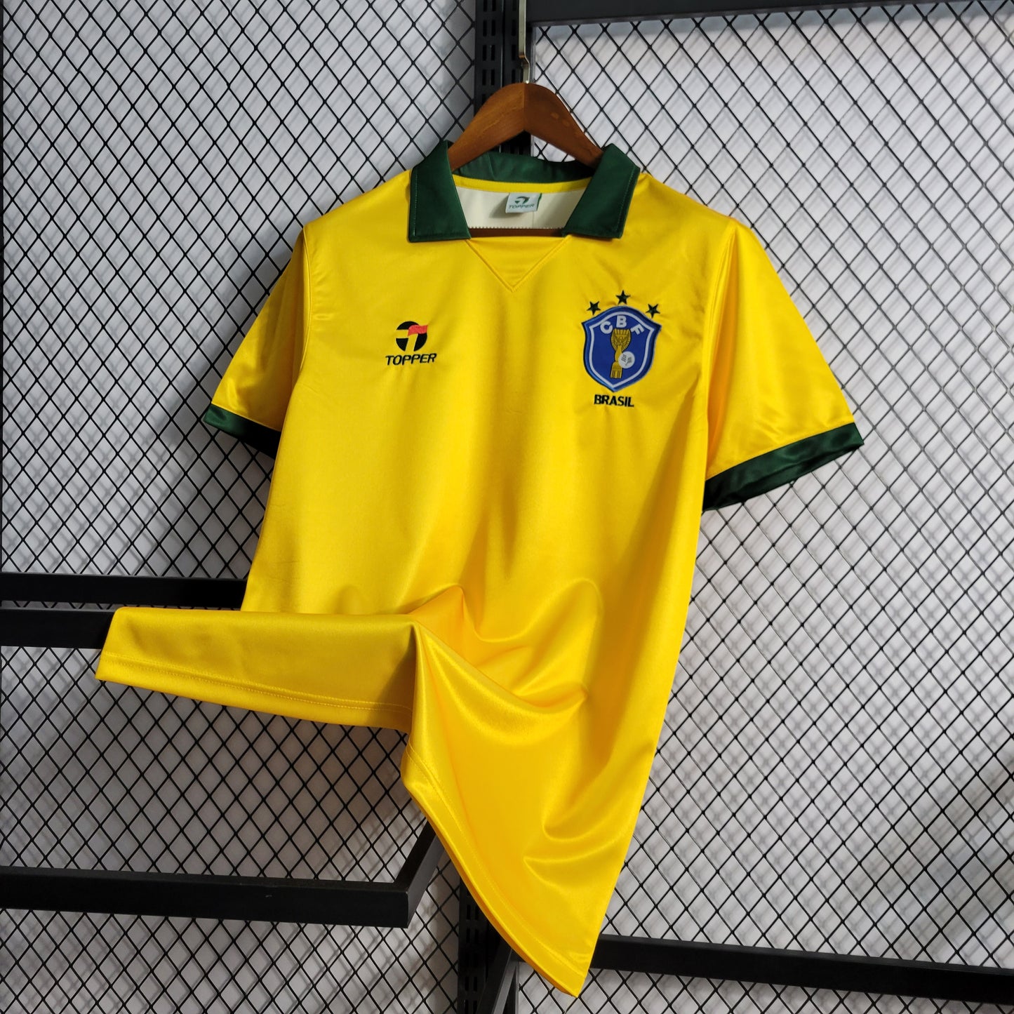 1988 1990 Brazil Home Shirt - That Retro Shirt Store