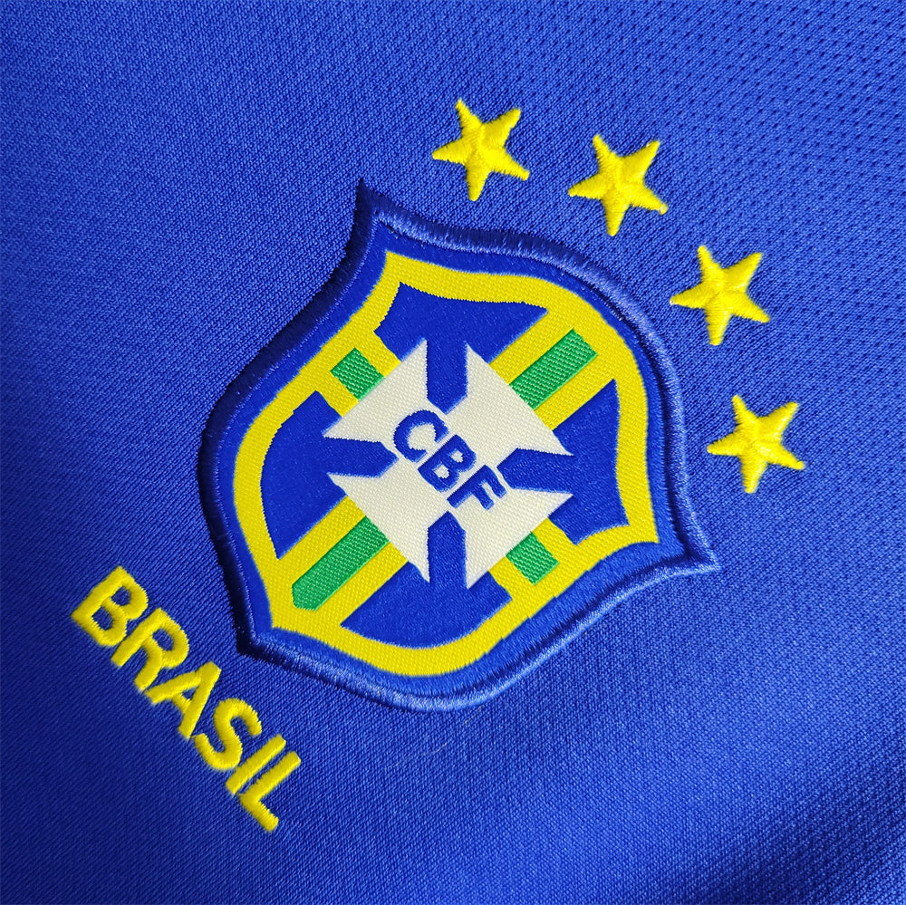 2002 Brazil World Cup Away Shirt - That Retro Shirt Store