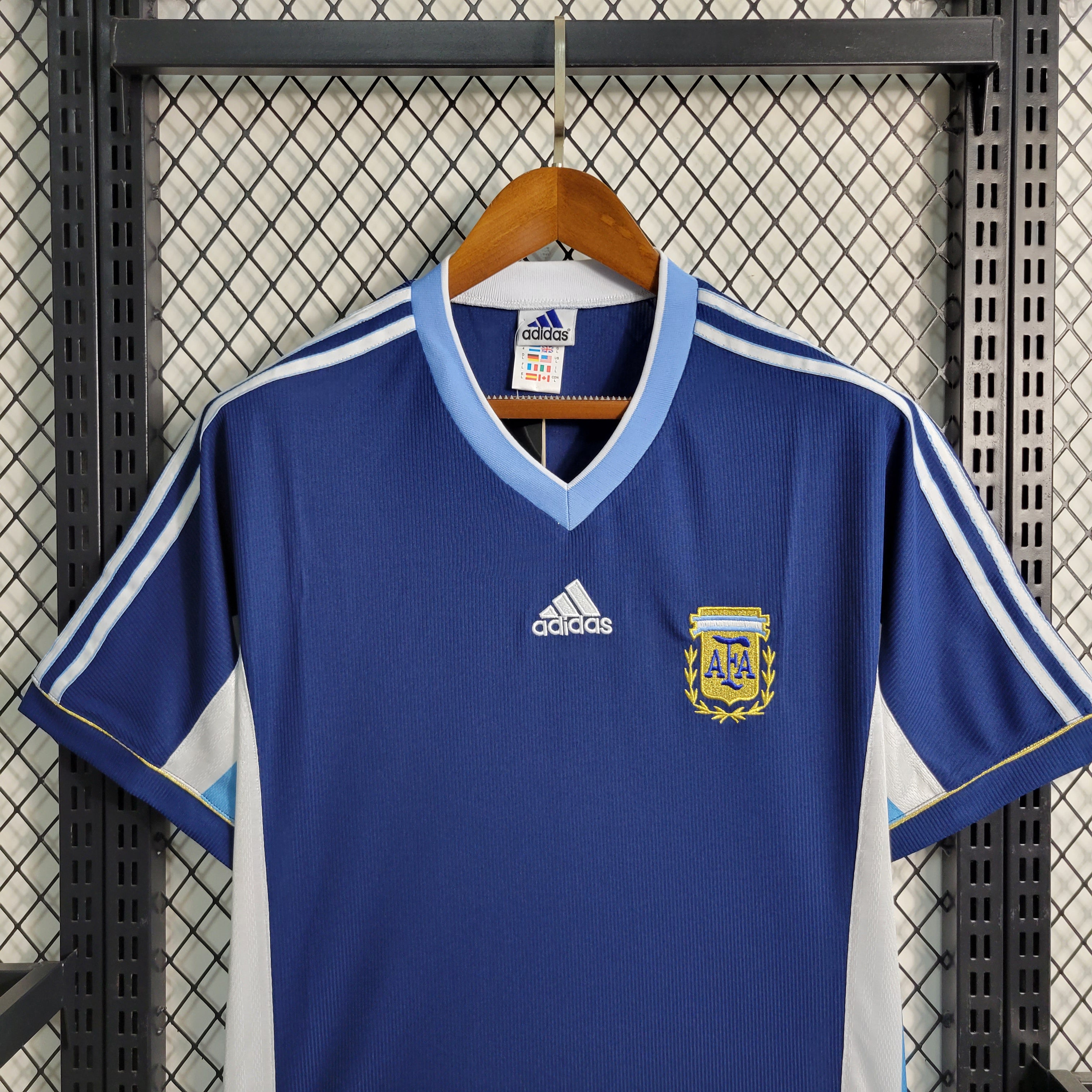 1998 Argentina Away Shirt - That Retro Shirt Store