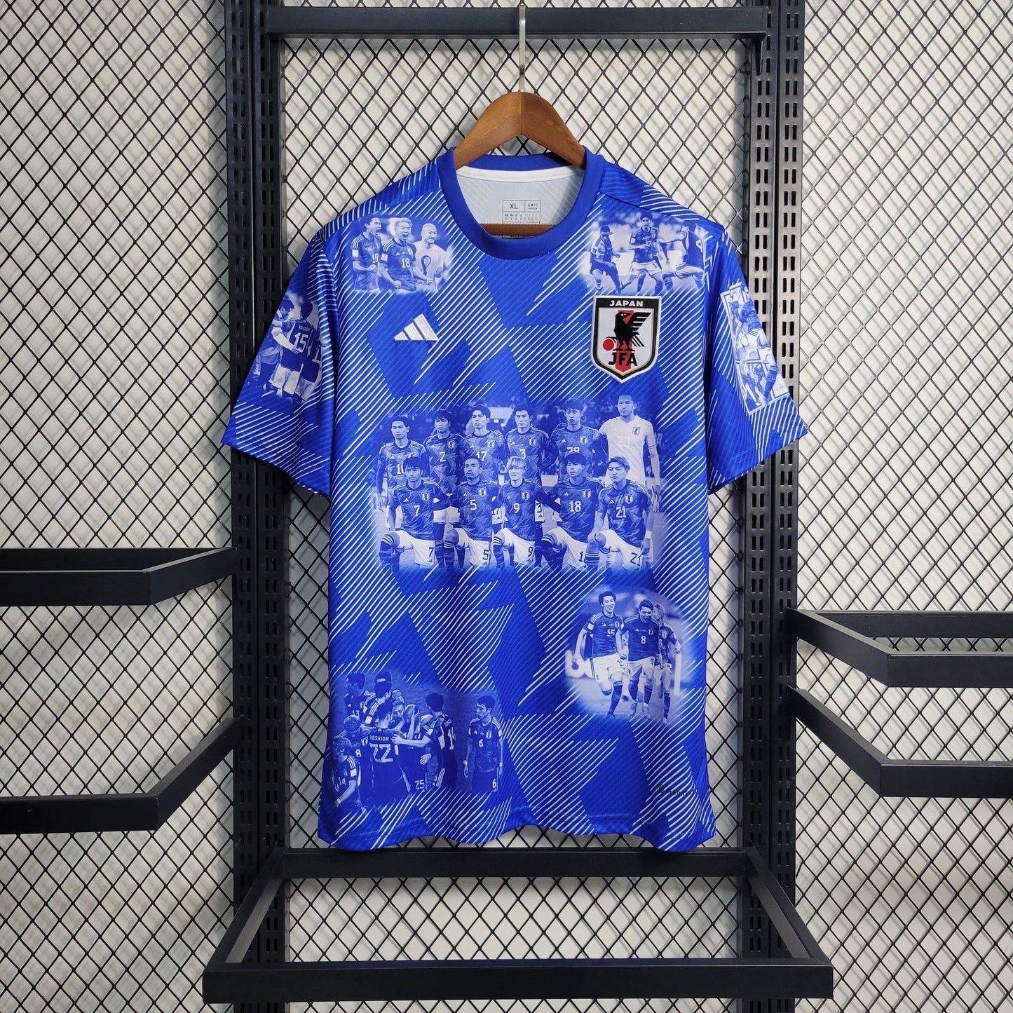 Japan Samurai Blue Shirt 2023