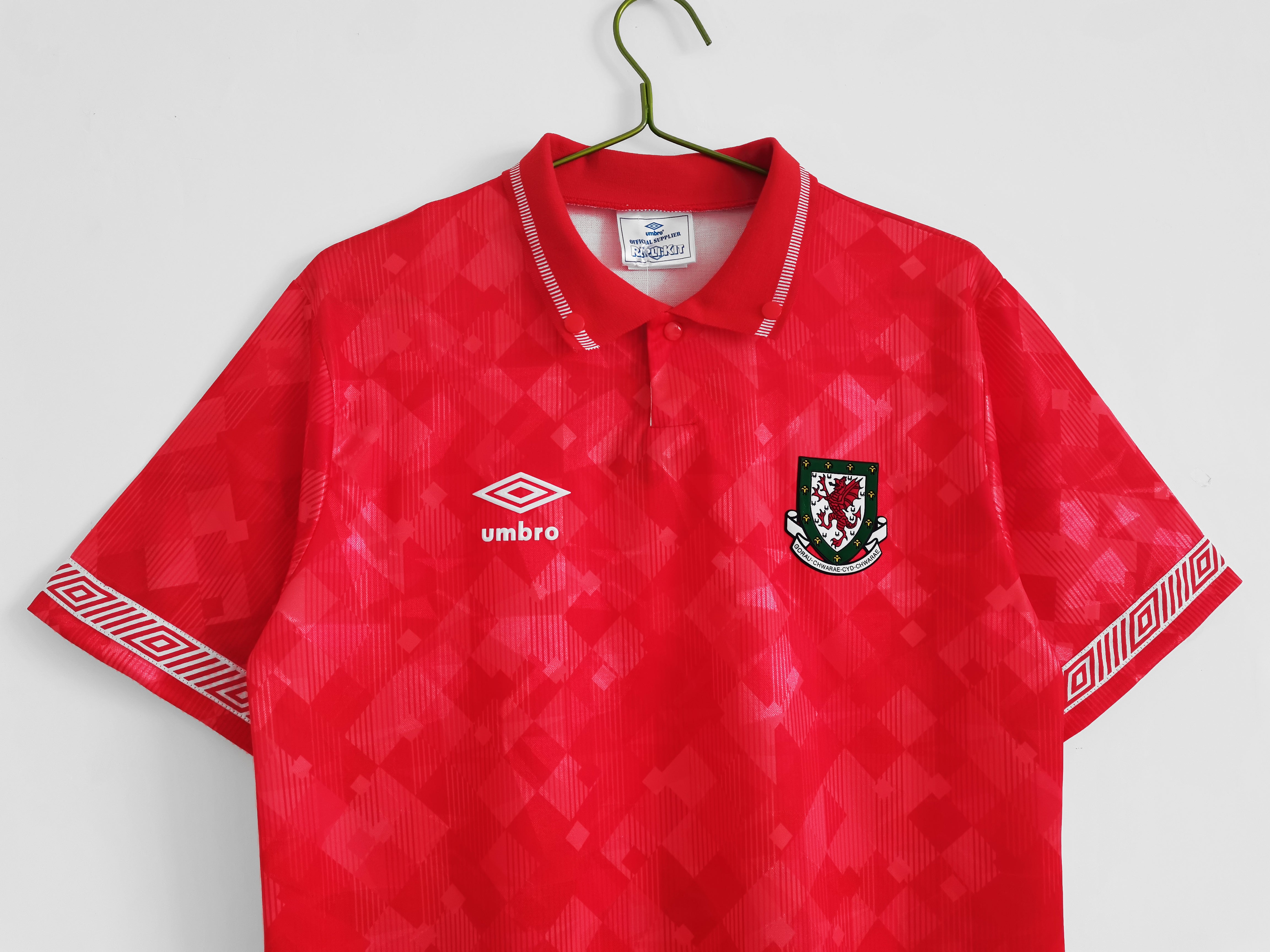 1990 1992 Wales Home Shirt - That Retro Shirt Store