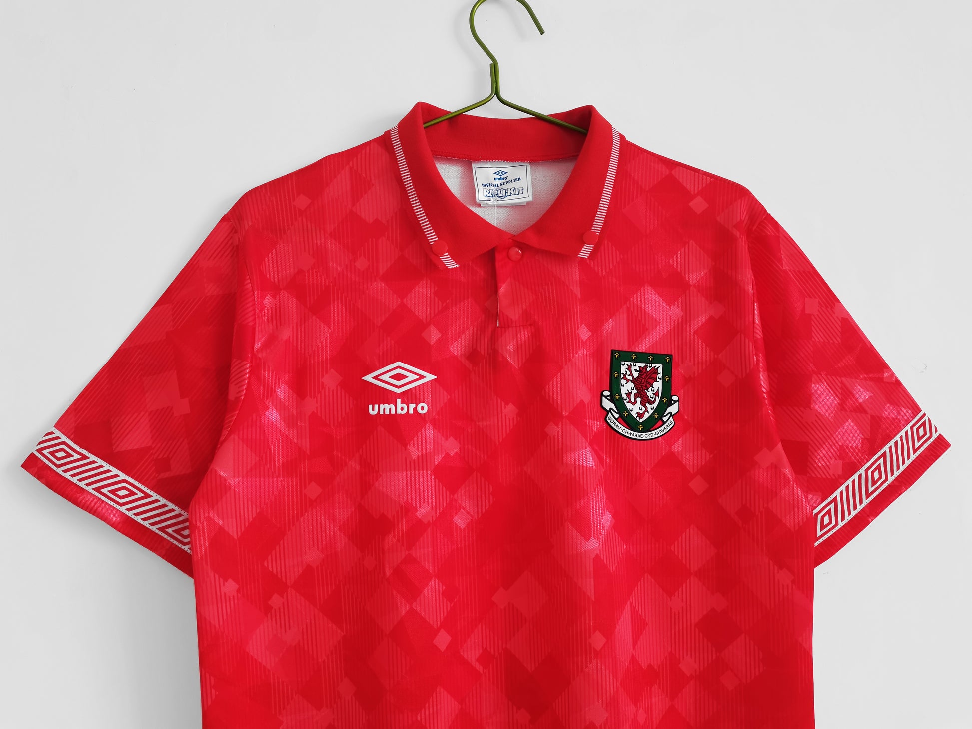 1990 1992 Wales Home Shirt - That Retro Shirt Store