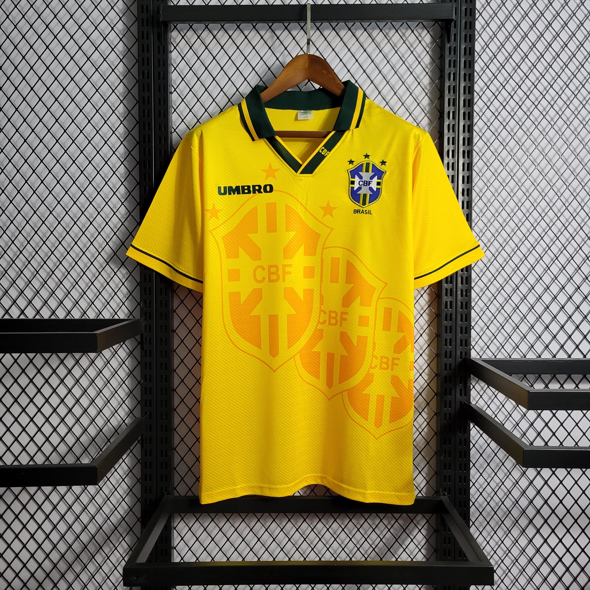 1994 Brazil Home Shirt - That Retro Shirt Store