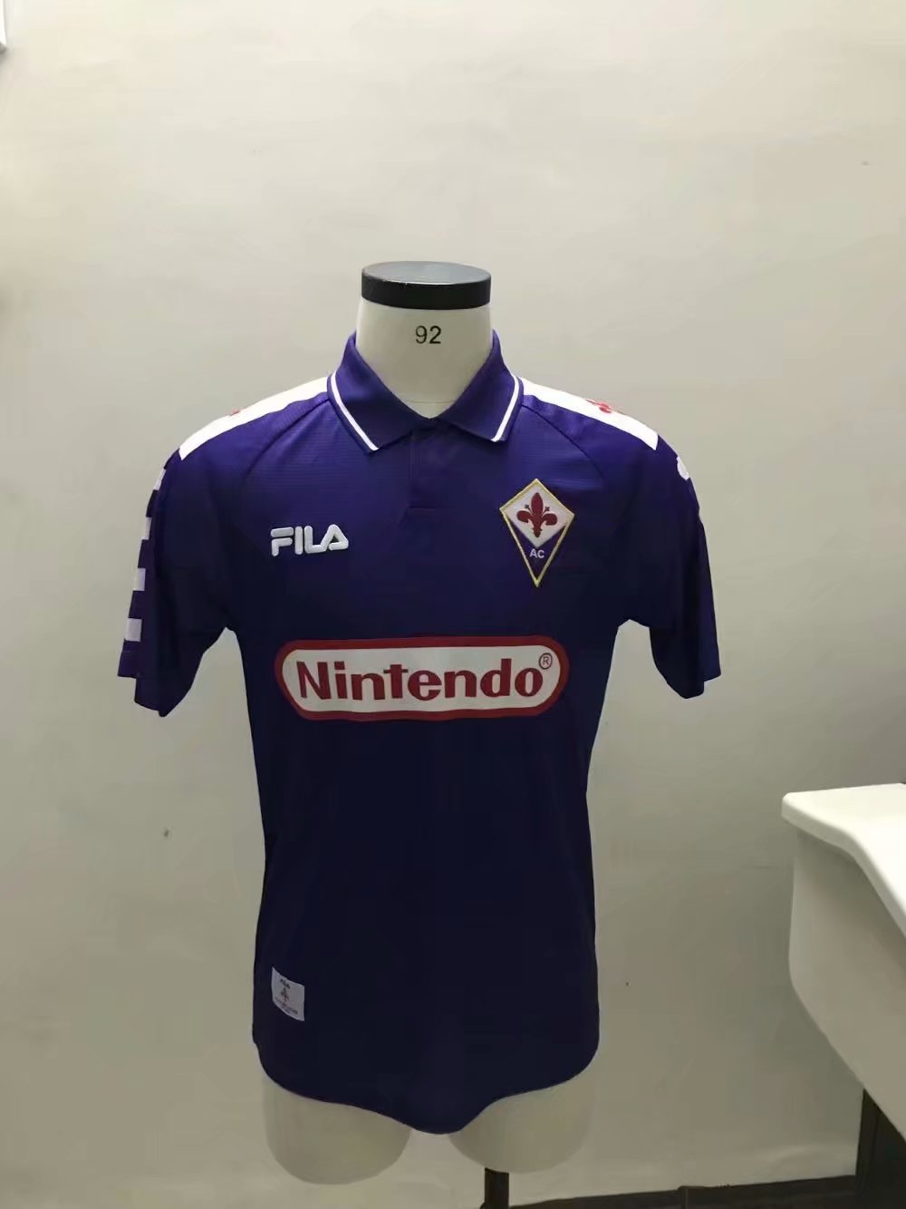 1998 Fiorentina Home Short Sleeve Shirt - That Retro Shirt Store