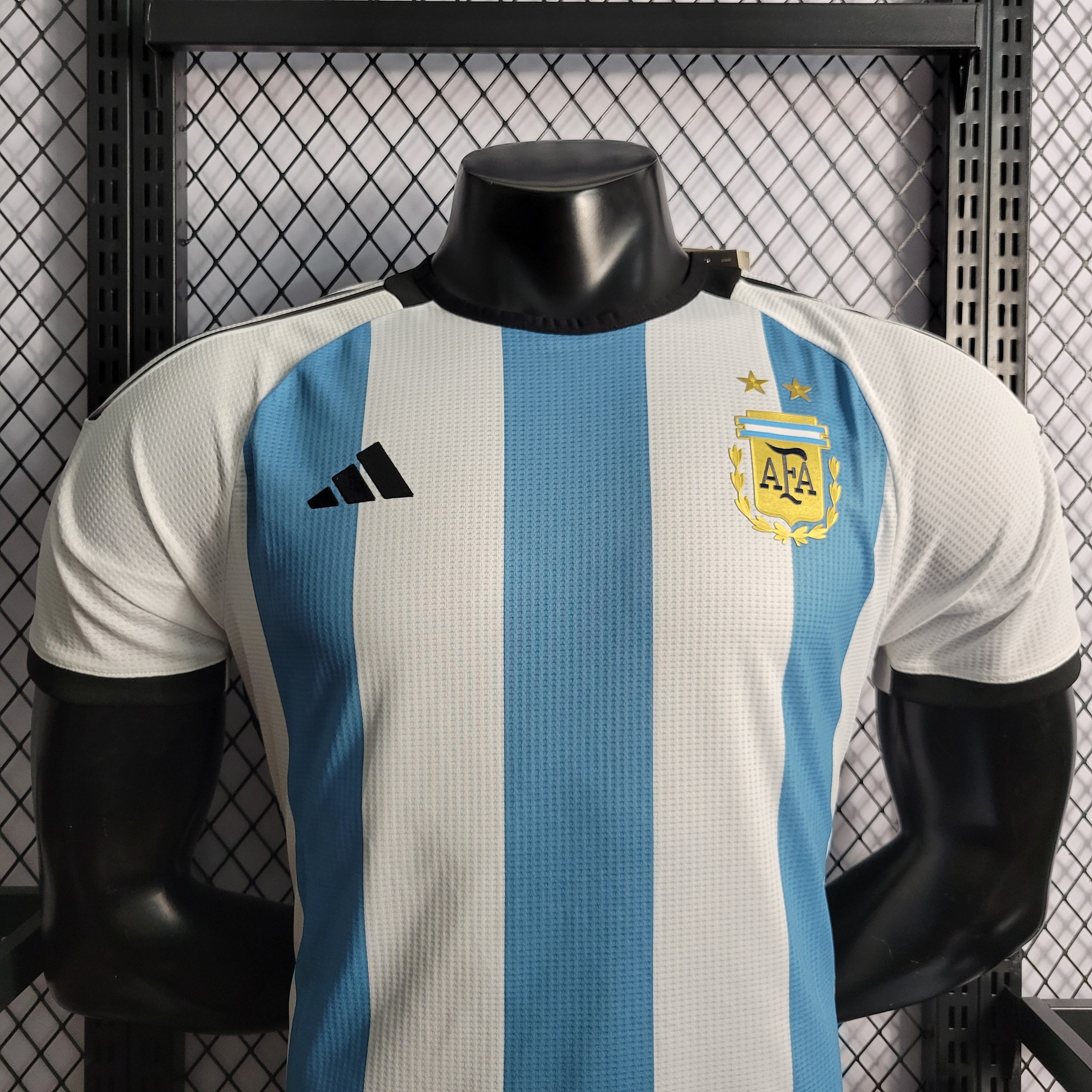 2022 2023 Argentina Home Players' Version Shirt - That Retro Shirt Store