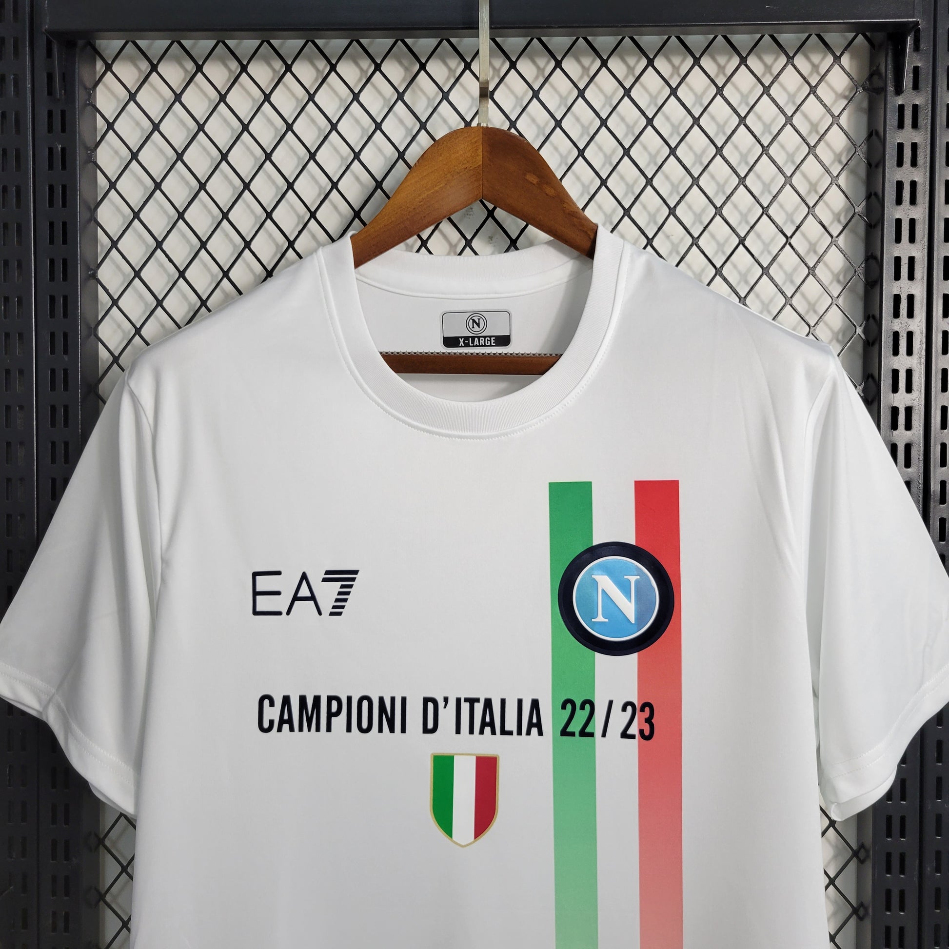 2023 2024 Napoli Champions White Shirt - That Retro Shirt Store