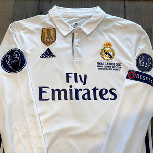 Retro Real Madrid Champions League Final Cardiff Shirt 2016/2017