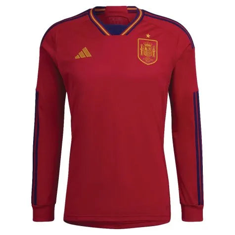 Spain Home Long Sleeve Euro 2024 - That Retro Shirt Store
