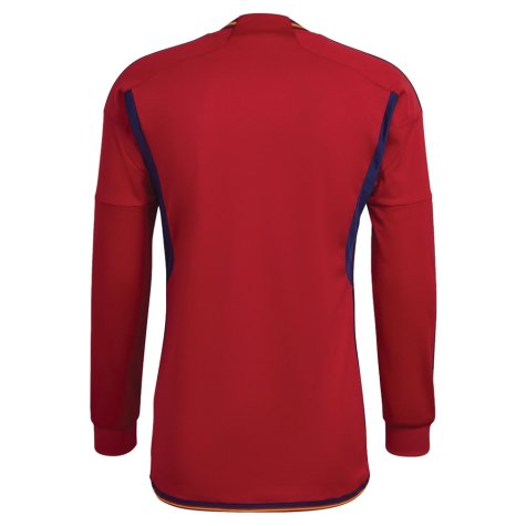 Spain Home Long Sleeve Euro 2024 - That Retro Shirt Store